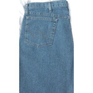 Wrangler Rugged Wear Men 40x32 Cowboy Cut Denim Jeans Western Ranch Straight